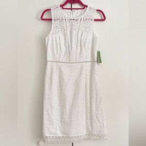 Lilly Pulitzer White Lace Dress